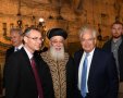 יריב לוין (משמאל) עם הרב עמאר והשגריר פרידמן | ארכיון: שגרירות ארה"ב בישראל