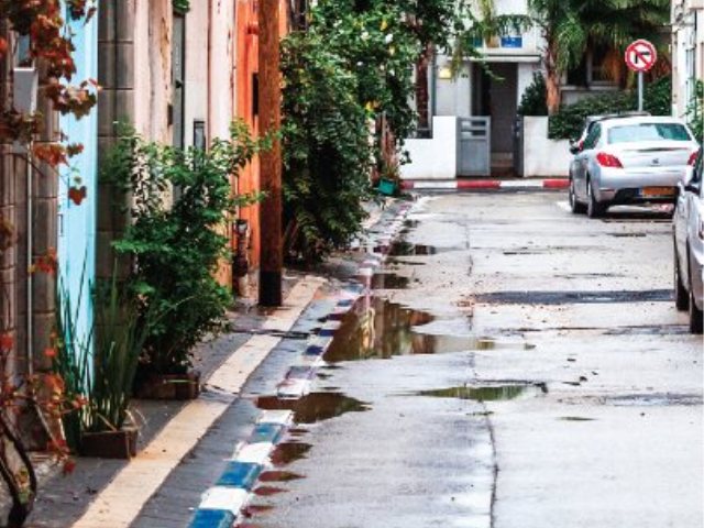 חניה כחול לבן בירושלים. צילום: עיריית ירושלים