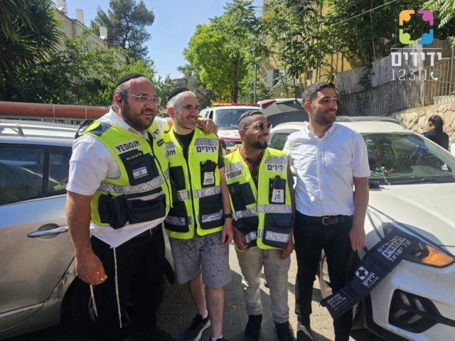 המתנדבים לאחר החילוץ המוצלח | ידידים