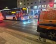 בתמונה: זירת התאונה בסמוך למסוף הר נוף צילום: איחוד הצלה