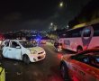 אר"ן בבגין: 15 פצועים בתאונה במעורבות 10 מכוניות ו-2 אוטובוסים (וידאו)