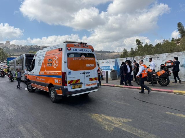 זירת הפיגוע | איחוד הצלה