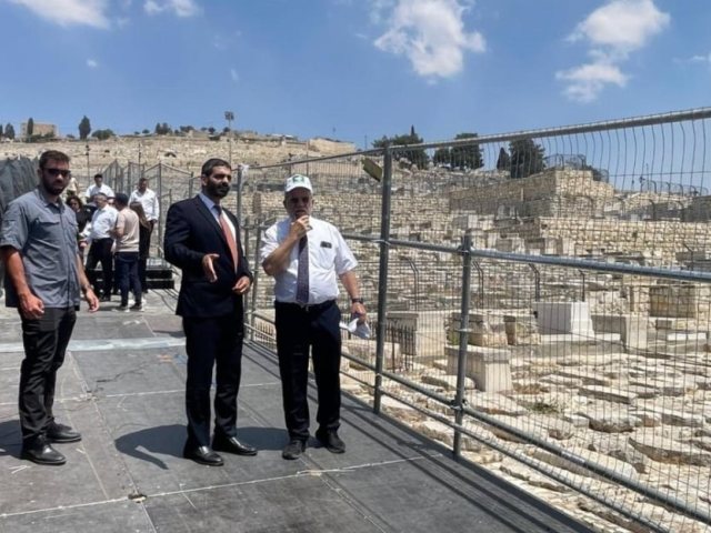 הר הזיתים. ההכנות להילולה