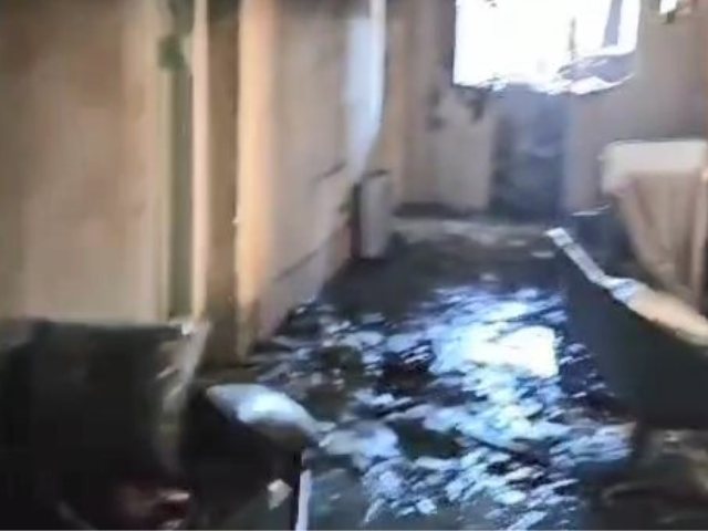 תיעוד מתוך הבניין השרוף. פרסום לפי סעיף 27א לחוק זכויות יוצרים