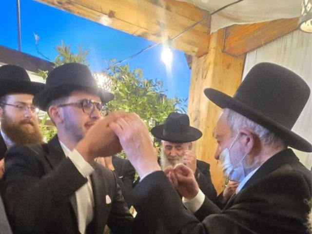 נישואי נכדת הרב יצחק כהן רב שמואל הנביא. א' מיכאלי