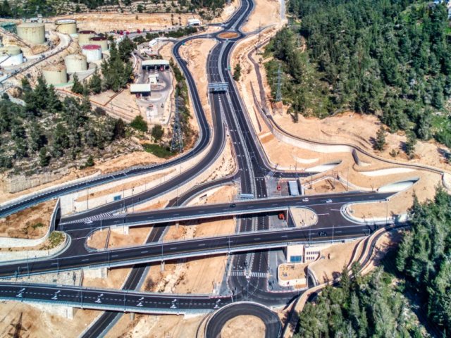 מחלף רבידה בכביש 16. צילום: חגי אגמון-שניר