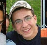 שלושת הנערים ה"יד. מימין לשמאל: יעקב נפתלי פרנקל, גיל-עד שער ואיל יפרח | דובר צה"ל