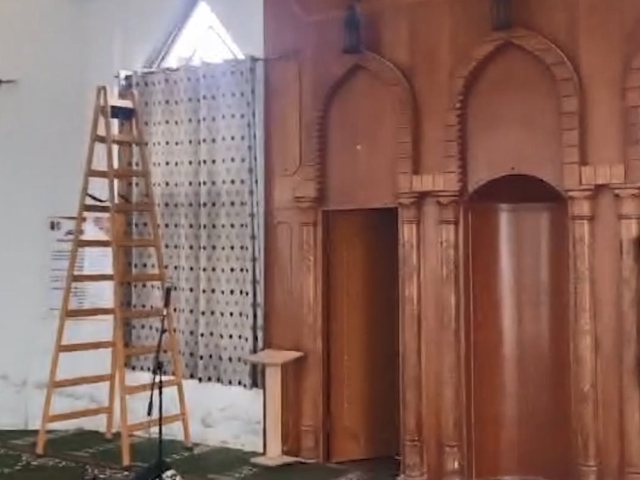 פעילות צה"ל במסגד בג'נין. צילום: דובר צה"ל