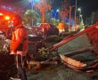 תאונה עצמית באשדוד: איבד שליטה ונכנס בעמוד
