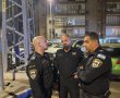 שוטרי תחנת בת ים בפעילות אכיפה באזורי בילוי בבת ים