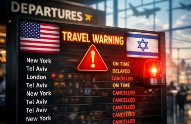 אזהרת מסע לישראל 