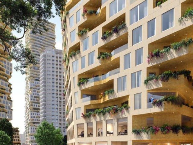 מתחם חסבון | קרדיט הדמיות: MVRDV