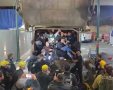 המסתננים נפלטים ממשאית הזבל | דוברות המשטרה