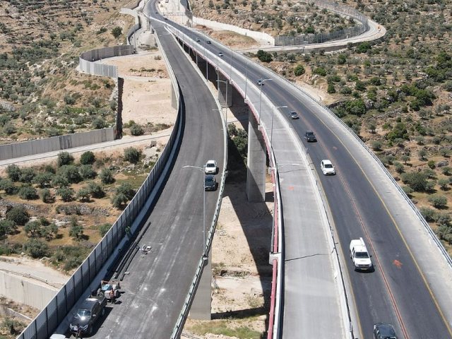 כביש המנהרות. צילום: שבתשתיות - תיעוד פרויקטים בתחבורה