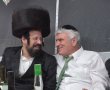 סוכת האחדות: ראשי הסיעות החרדיות בסוכת יו"ר ש"ס