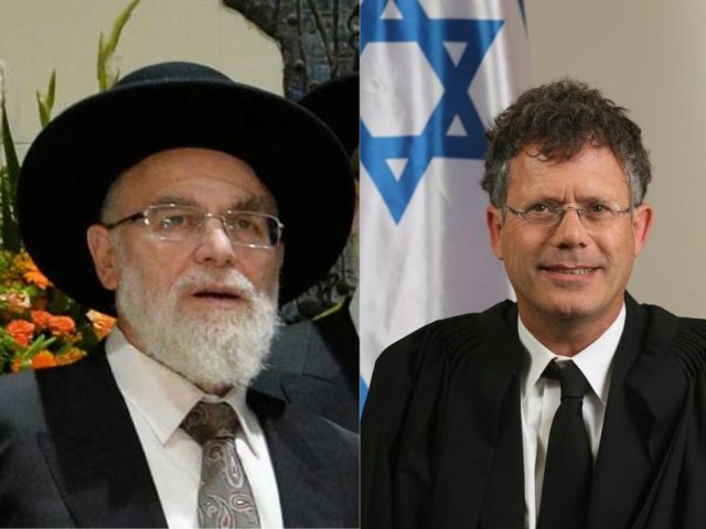 הרב שפירא (משמאל) נגד עמית | מארק ניימן לע"מ / הרשות השופטת 