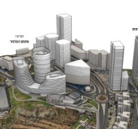 מתחמי אגד בגבעת שאול הדמיה: אמיר מן עמי שנער אדריכלים)