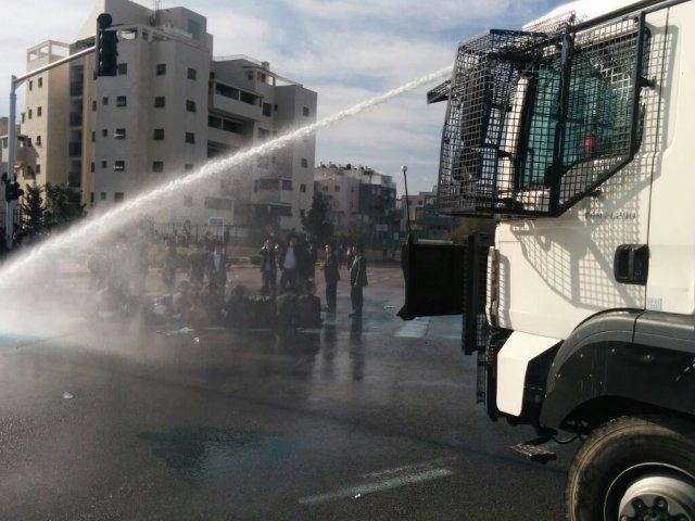 הבואש בפעולה (ארכיון). צילום: דוברות המשטרה
