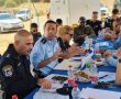 משטרת ישראל ערכה תרגיל חירום כחלק מהיערכות למזג אויר חם וקיצון במרחב יישובי המועצה האזורית לכיש 
