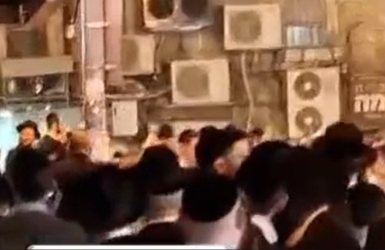 המהומות בבית ישראל | צילום: מ.ר.