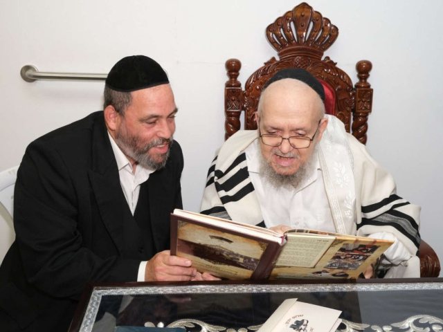 שוקי לרר עם הגר"מ מזוז. אלבום שוקי לרר