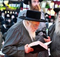 האדמו"ר מתולדות אהרן | ארכיון: שוקי לרר