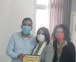 בוגרי קורס הטיס חזרו לאופקים והעניקו מתנה לתלמידים 
