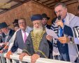 הראשל"צ לצד שר הביטחון ורב הכותל | הקרן למורשת הכותל