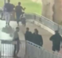 השוד צולם במצלמות האבטחה | קרדיט: דוברות המשטרה