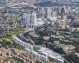 הדמיית פרויקט קירוי בגין (צילום הדמיה: קולקר קולר אפשטיין אדריכלים ודגנס הדמיות)