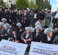 קומץ המפגינים | דוברות המשטרה