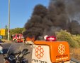 הרכב שעלה באש בכביש 1 | איחוד הצלה