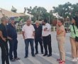 רגע לפני הפתיחה זכו סוף סוף חברי מועצת העיר לסיור מודרך בפארק הספורט החדש. נחשו מי לא בא?...