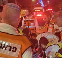 זירת התאונה. איחוד הצלה