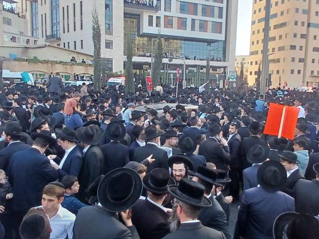 ההמונים בעצרת. מ' מיכאלי