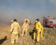 לוחמי אש מארה"ב הגיעו לסייע  בכיבוי השריפות בדרום