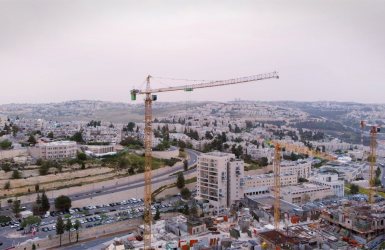תנופת בניה בירושלים | שאטרטסטוק