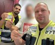 הטבעת נתקעה באצבעו, המתנדבים חילצוה (וידאו)