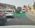 זירת התאונה בכביש בגין | עדכוני רמות