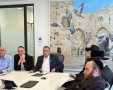 מנהלי הסמינרים בלשכת ראש עיריית ירושלים