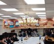חצר שאץ חגגה 'קידושא רבא', רבני העיר הגיעו לברך