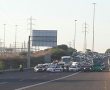 תאונת דרכים כביש 4 צומת גן דרום לכיוון טרויה