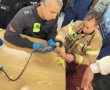לוחמי אש חילצו טבעת מאצבעו של ילד בבית החולים הדסה 
