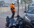 רוכב אופנוע נפצע בתאונת דרכים באשדוד