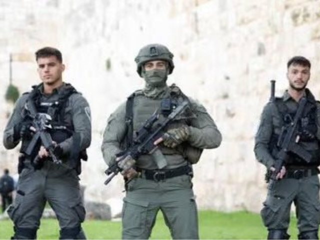 לוחמי מג"ב בירושלים. צילום: דוברות המשטרה