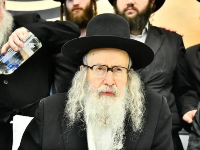 האדמו"ר מאמשינוב שליט"א | צילום: שוקי לרר