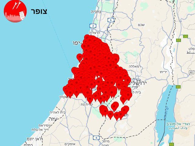 מפת ההתרעות