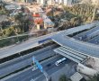 'עין הנץ' תיעד ממרום: הנפת קורות ענק בגשר רמת שלמה