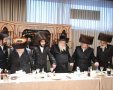 הגר"ש אלתר בשבע ברכות בבעלזא. אנשיל בעק