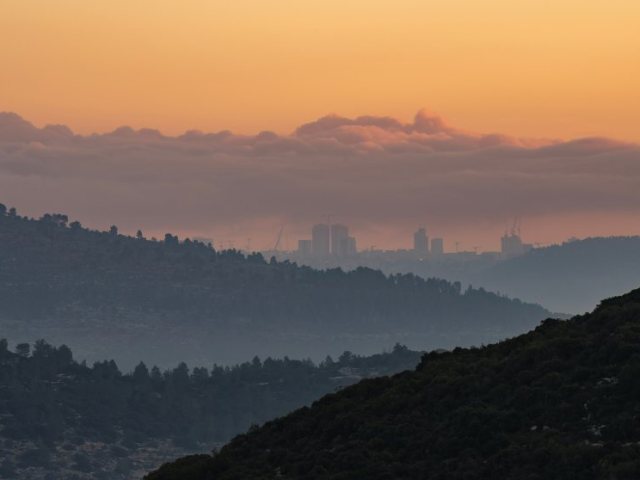 אובך ירושלמי | shutterstock